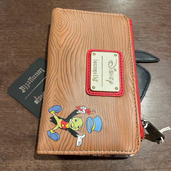 Loungefly Pinocchio Flap Wallet - Picture 5 of 8